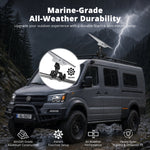 Load image into Gallery viewer, Adjustable Mount for Starlink Mini | Aluminum Dual Clamp RV Bracket