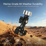 Charger l'image dans la galerie, Starlink Mini Pipe Mount Adapter | Aluminum Pole & Tripod Bracket for Mini & Mini X with Anti-Wobble Clamp Design