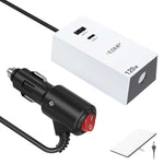 Load image into Gallery viewer, Starlink Mini Car Power Adapter – 120W DC Converter with USB-C