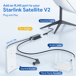 Load image into Gallery viewer, starlink ethernet adapter