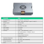 Load image into Gallery viewer, PoE Injector for Starlink Mini | 52V 6A DC Power Supply w/ Splitter &amp; USB Ports
