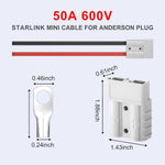 Load image into Gallery viewer, Starlink Mini Power Cable 50A Waterproof for RV Solar