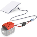 Load image into Gallery viewer, Starlink Mini DC Power Cable for Milwaukee Battery – 6.56FT, 18AWG, with Fuses &amp; Terminals
