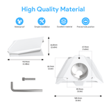 Load image into Gallery viewer, Starlink Mini Pipe Adapter &amp; Flat Mount – Replacement or Additional Mounting Solution for Starlink Mini
