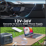 Load image into Gallery viewer, 120W Waterproof Car Power Adapter for Starlink Mini | Waterproof DC Converter
