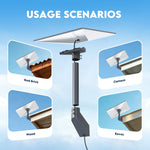 Load image into Gallery viewer, Aluminum Wall Mount for Starlink | Heavy Duty Outdoor Bracket