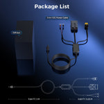 Load image into Gallery viewer, Starlink Mini DC Power Cable – 3-in-1 Anderson XT60 Cable