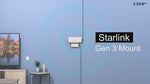 Load and play video in Gallery viewer, Starlink Gen 3 Router Wall Mount With Starlink Power Supply Mount Kit